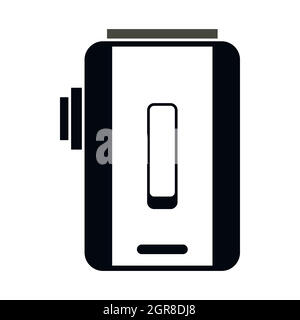 Charger icon, simple style Stock Vector