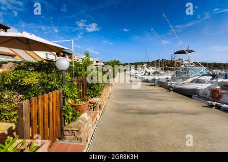 Village of Porto Ottiolu in Sardinia Stock Photo