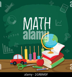 A math element template Stock Vector