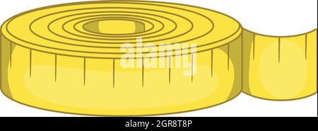Yellow Measure Tape. Ruler. an Instrumen Graphic by DG-Studio · Creative  Fabrica