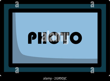 Digital Photo Frame Icon Stock Vector Image & Art - Alamy