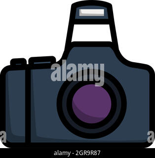 Photo Camera Icon Stock Vector