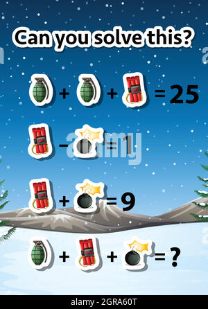 Can you solve this Stock Vector