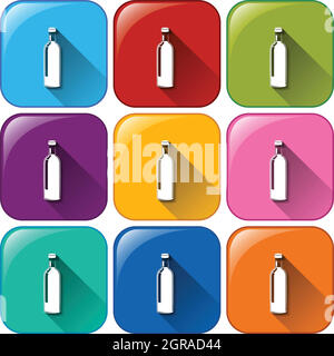 Bottles Stock Vector