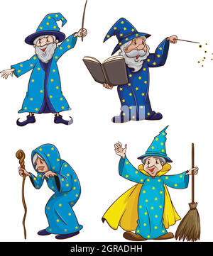Wizard Stock Vector