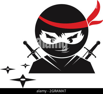 ninja vector icon illustration design Stock Vector