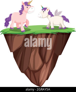 unicorn float illustration Stock Vector Image & Art - Alamy