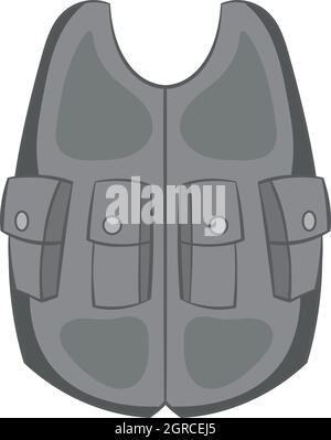 Hunting vest icon, cartoon style Stock Vector Image & Art - Alamy