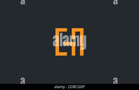 LETTERS GH LOGO DESIGN WITH NEGATIVE SPACE EFFECT FOR ILLUSTRATION USE Stock Vector
