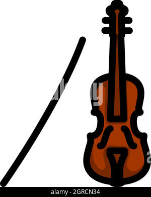 Violin Icon Stock Vector