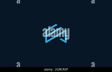 LETTERS EP OR PE LOGO DESIGN WITH NEGATIVE SPACE EFFECT FOR ILLUSTRATION USE Stock Vector