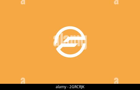 LETTER F LOGO DESIGN WITH NEGATIVE SPACE EFFECT FOR ILLUSTRATION USE Stock Vector