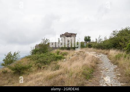 View of Fratello Minore (Younger Brother) fort of Genoa, Italy Stock Photo
