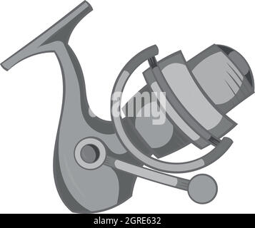 Wood Fishing Rod On White Background Stock Illustration 53261341