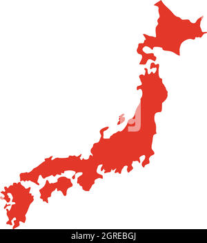 japan map icon Stock Vector Image & Art - Alamy