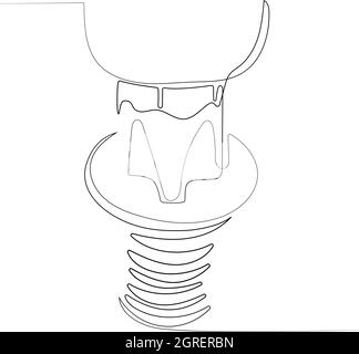 screwdriver screw bolt spanner bolt screw and nuts Stock Vector