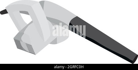 Vacuum cleaner to clean leaves icon Stock Vector