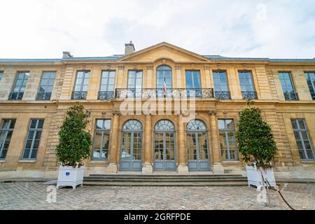 France, Paris, Hotel de Rothelin-Charolais - Ministry of Transformation and Public Service Stock Photo