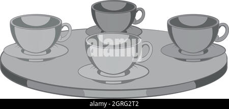 Tableware And Kitchenware Coloring Book. Illustration For Children Stock  Photo, Picture and Royalty Free Image. Image 42567959.