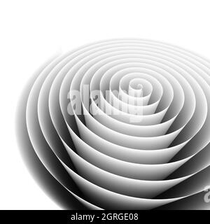 3D rendered abstract spiral background Stock Photo - Alamy