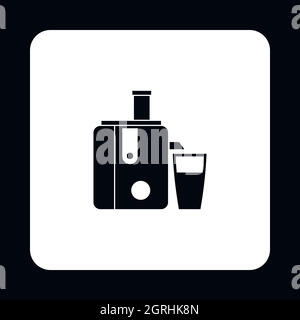 Juicer icon, simple style Stock Vector
