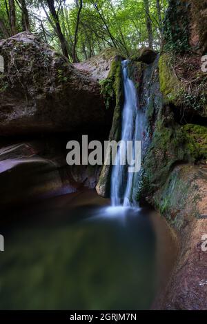 Gorg De La Sort Pool In Aiguafreda Montseny Barcelona Catalonia gorg-de-la-sort-pool-in-aiguafreda-montseny-barcelona-catalonia