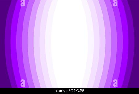 Purple spectrum wave line pattern frame background with empty space for text. Stock Vector