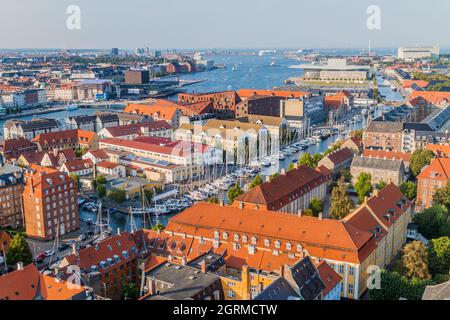 Christianshavn district of Copenhagen, Denmark Stock Photo