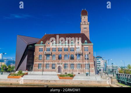 MALMO, SWEDEN - AUGUST 27, 2016: World Maritime University in Malmo Sweden Stock Photo