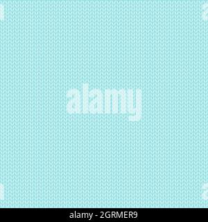 knitted blue background pattern surface solid color Stock Vector