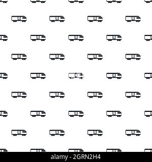 Train pattern, simple style Stock Vector