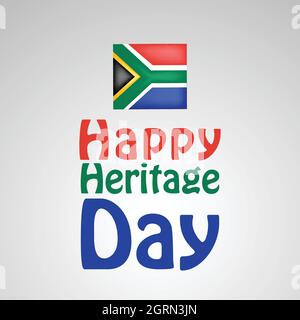 Heritage Day Background Stock Vector