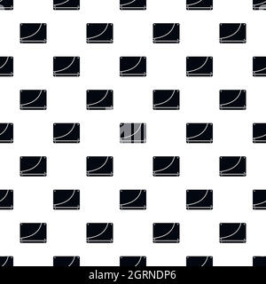 Case computer pattern, simple style Stock Vector