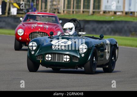 Martin Hunt, HWM-Jaguar, Freddie March Memorial Trophy, sports cars from the Nine Hour races at Goodwood of 1952 to 1955, Goodwood Revival 2021, Goodw Stock Photo