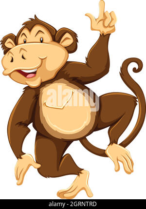 Monkey Stock Vector