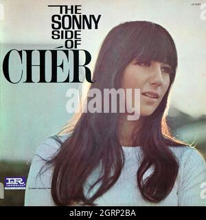 Cher -  The Sonny Side of Cher  1966  - Vintage Vinyl 33 rpm record Stock Photo