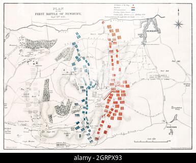 THE BATTLE OF NEWBURY Stock Photo Alamy THE BATTLE OF NEWBURY Stock Photo Alamy