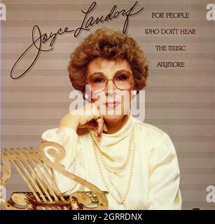 Joyce Landorf - For People Who Don't Hear The Music Anymore -  Vintage American Christian Vinyl Album Stock Photo