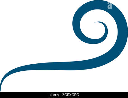vortex wind  logo icon vector design Stock Vector