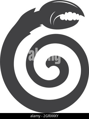 Lobster Claw Silhouette Stock Vector Image & Art - Alamy