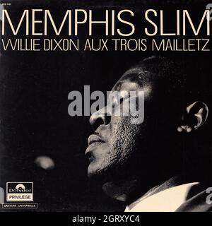 Memphis Slim & Willie Dixon - Aux trois mailletz (back cover