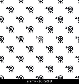 Target pattern, simple style Stock Vector