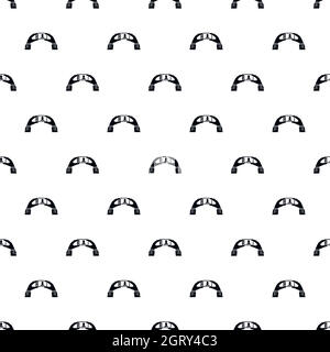 Taking photo with smartphone pattern, simple style Stock Vector