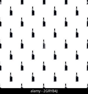 Vaping device pattern, simple style Stock Vector