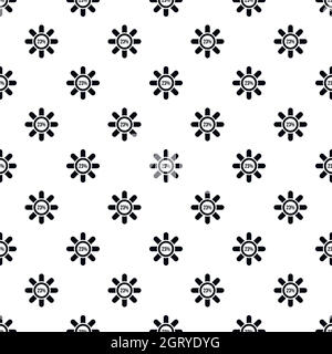 Circle loading, 23 percent pattern, simple style Stock Vector