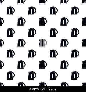 Plastic electric kettle pattern, simple style Stock Vector