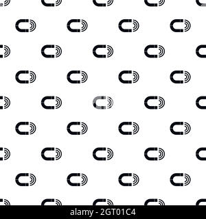 Magnet pattern, simple style Stock Vector