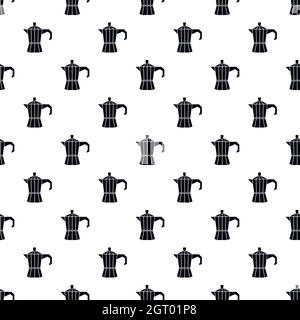Electric kettle pattern, simple style Stock Vector