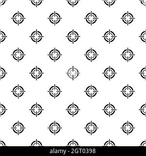 Crosshair, viewfinder pattern, simple style Stock Vector