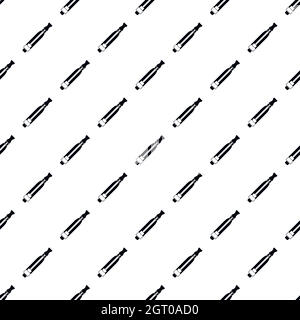 Electronic cigarette atomizer pattern simple style Stock Vector